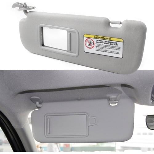Gray Car Sunshade Shield Left Side Sun Visor 852103X000TX For Hyundai Elantra 2011 2012 2013 2014 2015