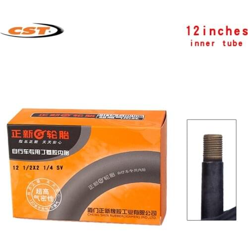 Cst bicycle tires 12 inch 1.75 1.95 2.0 2.125 2.4 American valve French valve folding car childrens inner tube