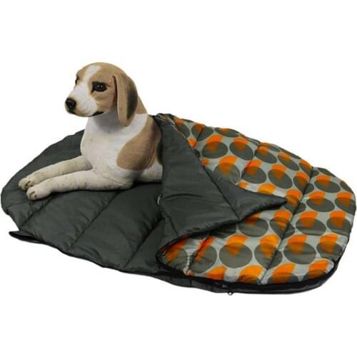 Pet Sleeping Bag Waterproof Travel Pet Kennel Cat Bag Deep Sleep Pet Dog Bed House Cats Nest Cushion Pet Outdoor Sleeping Nest