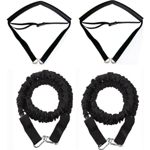 Bounce Trainer Rope Resistance Band Basketball Tennis Running Jump Leg Strength Agility Training Strap exercise equipment