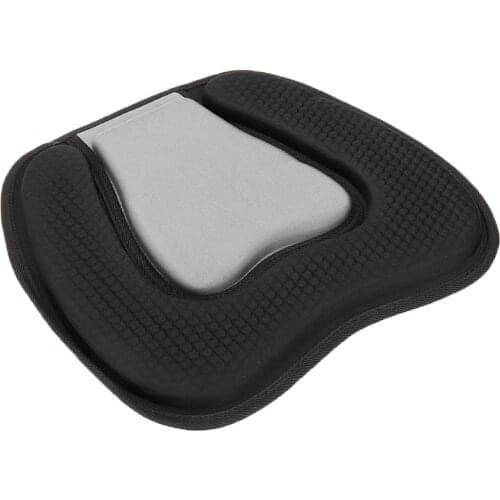 Comfortable Soft EVA Padded On Top Seat Cushion Pad Padded Base For Kayak Canoe Fishing Rowing Boat Black 38x32cm
