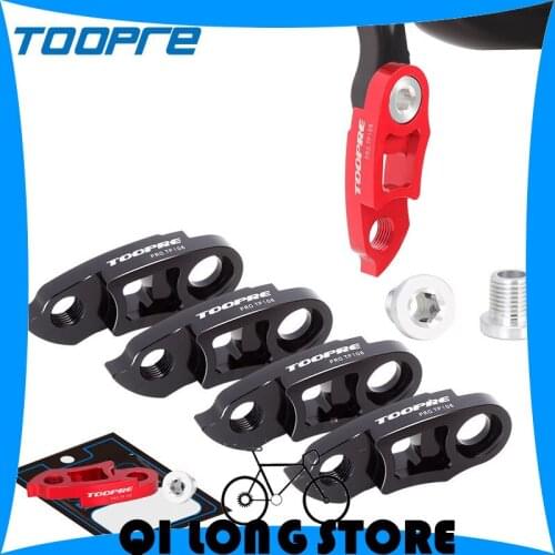 TOOPRE bicycle rear derailleur frame tail hook extension extension converter expansion flywheel 34T-52T