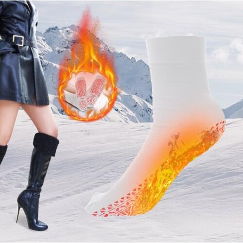 Womens Socks Self Heating Warm Tourmaline Socks Pain Relief Unisex stockings sexy Mujer Socks