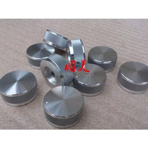 1pcs Diameter 35mm high 16mm all aluminum solid Volume knob Audio amplifier potentiometer knob