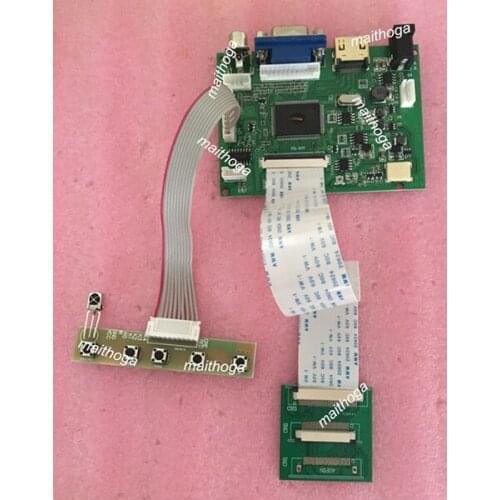 50P/40P 4.3"/5"/6.5"/7"/8"/9"/10.1"/10.2"/10.4" TFT LCD of 2 Road HDMI-compatibe+1Road VGA Drive Board with Audio Output