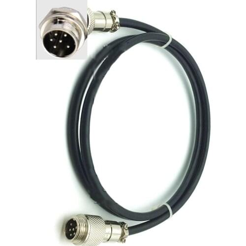 6 pin 6P GX16 16mm Air Plug Male Female Aviation Socket Connector Plug Cable 1m
