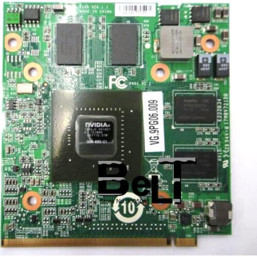 9600MGS 9600M GS MXM II DDR2 512MB VGA Card G96-630-C1 G96-600-C1 VG.9PG06.009/003 For acer laptop