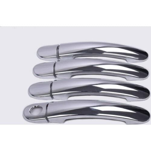 FUNDUOO For Seat Cordoba / Vario / Seat Altea 2003 2004 2005 2006 2007 New ABS Chrome Car Door Handle Cover Trim Sticker