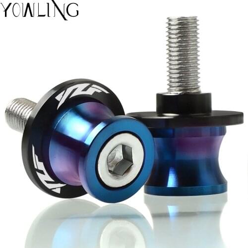 Motorcycle M6 Stand Screws Swing arm Swingarm Spools Slider Support For YAMAHA YZF R1 R3 R6 R25 1000 R1 YZF-R1 YZFR1 YZFR3 YZFR6