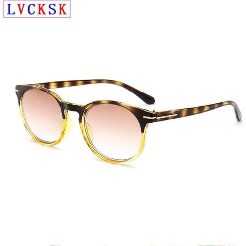 Women Reading Glasses magnifier Men Presbyopia Sunglasses Gradient Tea Lens Rivets Frame Hyperopia Eyeglasses +1.0 to +4.0 L3