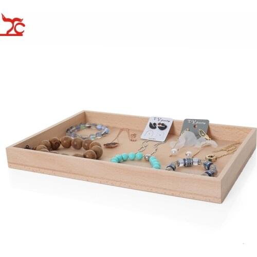 Od Multi-Functional Necklace Ring Earrings Organizer Jewelry Storage Tray Jewelry Desktop Finishing Display Tray