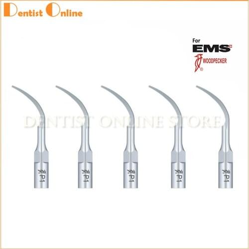 10PCs Original Woodpecker Dental Ultrasonic Scaler Periodontics Tip P1
