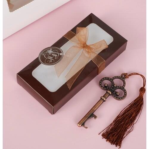 Key Shaped Bottle Opener Keychain Metal Beer Party Tool Key Ring Beer Bottle Opener Unique Creative Gift Kitchen Accessories