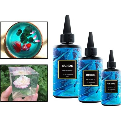 Curing UV Gel Resin Glue Transparent Jewelry Making Coating Accessories