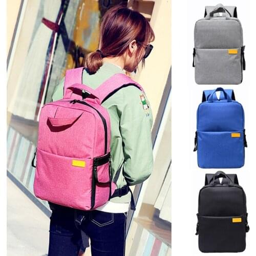 Roadfisher Casual Light Weight Mens Womens DSLR Digital SLR Camera Backpack Travel Rucksack Bag Insert Case For Canon Nikon Sony