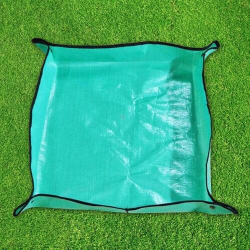 Garden Work Cloth Anti Dirty Gardening Transplanting Pot Pad With Buckle Mini Garden Grafting Trays For Indoor Garden Plant Care