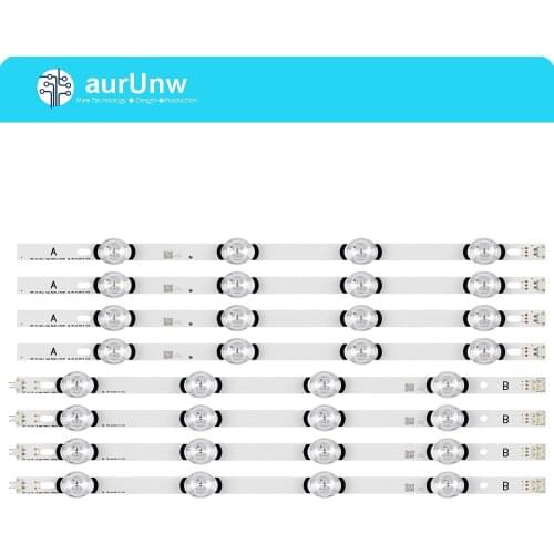 10sets 830mm LED Backlight 8 Lamp strip For LG 40"TV 40LF630V SVL400 HC400DUN-VCKN1-211X VCKN5-214X 40LH5300 DRT4.0 6916L-0885A