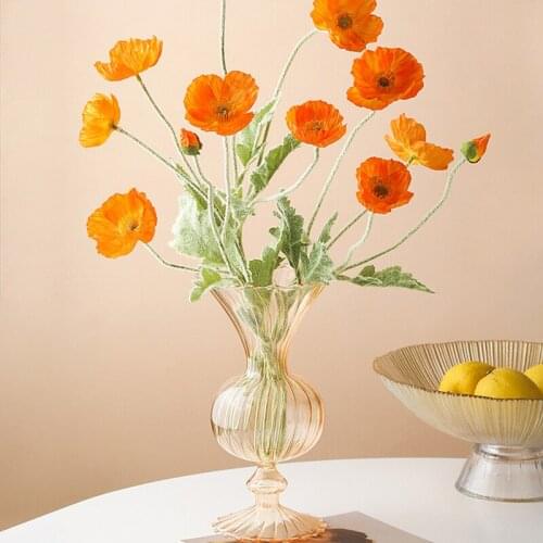 Flower Vase for Table Decoration Living Room Decorative Vase Planter Flowers Arrangement Handmade Tabletop Vase Mariage