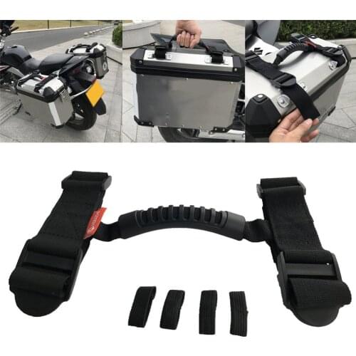 2019 new aluminum alloy side box handle rope for universal motorcycle luggage strap handle rope