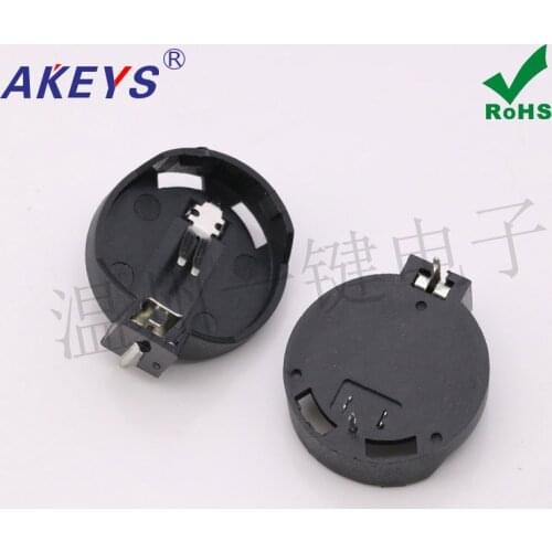 10PCS CR2032 battery button button battery 3V button button battery box 2032 battery holder universal BS-2-1