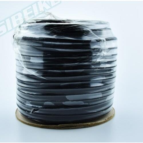 50meters/roll Bule Black 12x16mm Vacuum Silicone Hose Racing Line Pipe Tube Car Styling
