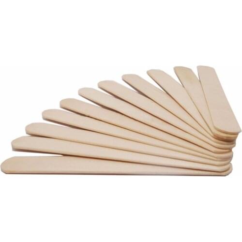 50pcs Disposable Hygienic Tongue Depressor Spatula Tongue Fur For Oral Examination Wood Stick Medical Sterile Appliance
