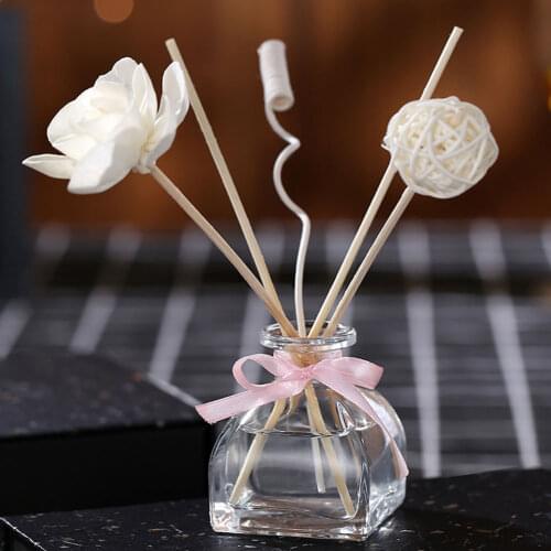Purifying Air Decoration Hotel Office Home Fragrances No Fire Rattan Sticks Aromatherapy Aroma Diffuser Set Deodorant Portable