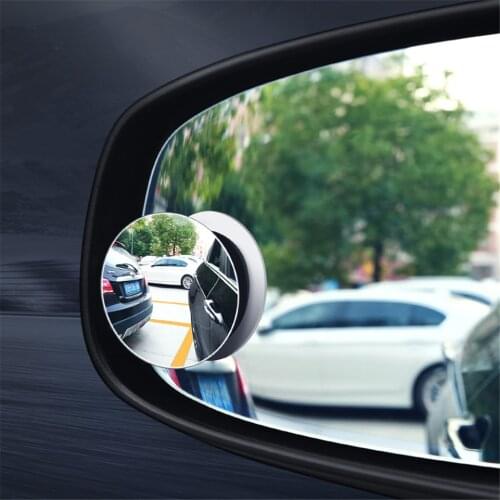 Car Wide Angle Round Convex Mirror for Mercedes W203 W204 W205 W211 Benz Cadillac ATS SRX CTSfor Lexus RX RX300 Porsch