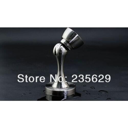 Free Shipping, brushed stainless steel finished Door Stopper,suitable for all kinds of doors,Blister Packaging High suction