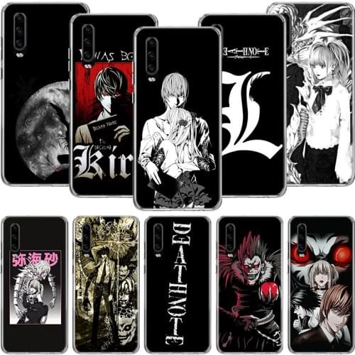 Anime Manga Death Note Ryuk Phone Case For Huawei P30 P40 P20 P10 Mate 20 10 30 Lite Pro P Smart Z Plus Printing Cover Coque She