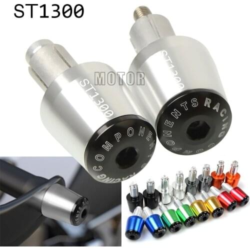 For Honda ST1300/ST1300A 2003-2007 2004 2005 2006 ST 1300 A Motorcycle 7/8"22mm Handlebar Grips Cap Hand Bar Ends Handle Plugs