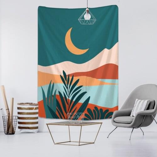 Home Surfing Girl Wall Tapestry Personality for Home Decoration Living Room Curtain Bohemian Tapestry Aesthetic Room Decor Tapiz