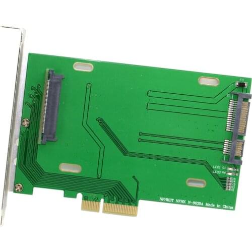 Jimier PCI-E 3.0 x4 Lane to U.2 U2 Kit SFF-8639 Host Adapter for Intel Motherboard & 750 NVMe PCIe SSD