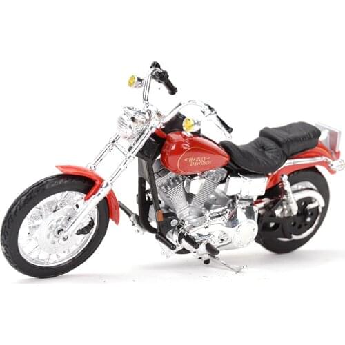 Maisto 1:18 1997 FXDL Dyna Low Rider Die Cast Vehicles Collectible Hobbies Motorcycle Model Toys