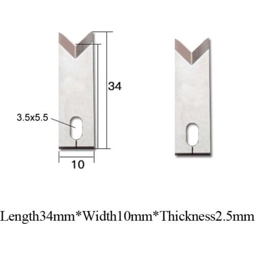 Wire stripper knife blades cutting stripping machine blade