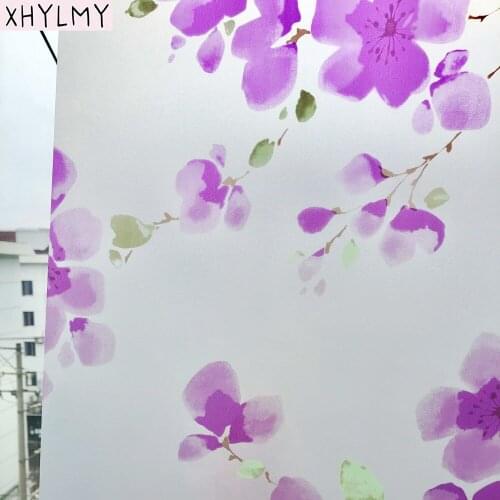 Matte Stained Decorative Window Film Self Adhesive Privacy Protective Glass Sticker Frosted Film Heat Insulation Window Decals