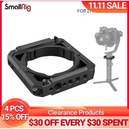 SmallRig Mounting Clamp With 1/4"-20 & ARRI 3/8”-16 screws & NATO Rail for ZHIYUN CRANE 2S Handheld Stabilizer Accessories- 2994