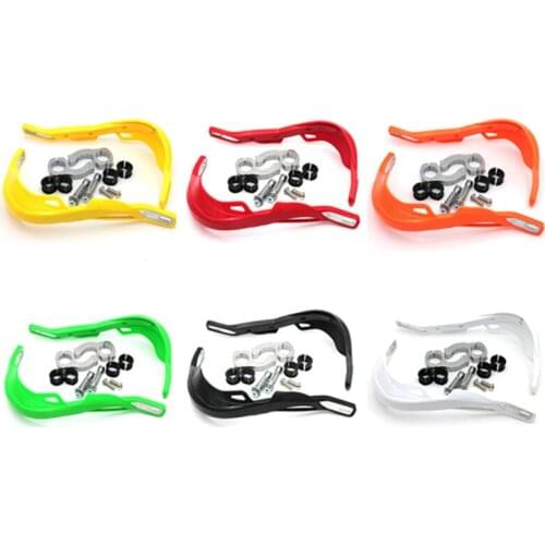 Motorcycle 7/8" 22mm 1'' 25mm 1 1/8'' 28mm Handlebar Dirt bike ATV Brush Hand Guard Protect Black Universal Scooter Offroad