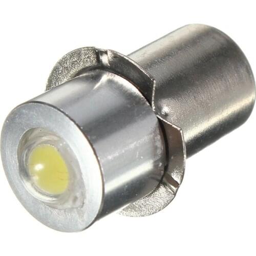 P13.5S 1W White Flashlight Replacement LED Bulb Emergency Lantern Work Light Lamp DC 3V