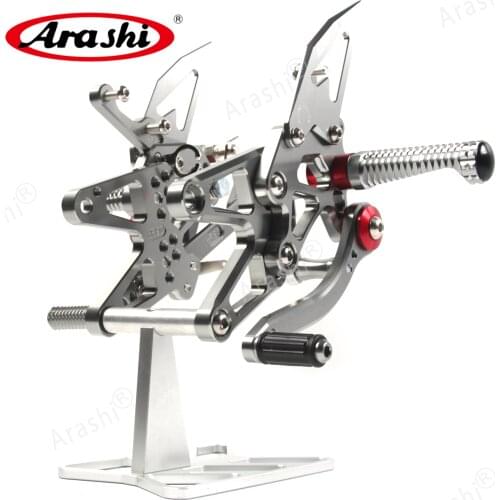 Arashi S1000RR HP4 2009-2014 CNC Adjustable Footrests For BMW S 1000 RR 2009 2010 2011 2012 2013 2014 Rider Foot Pegs Rearset