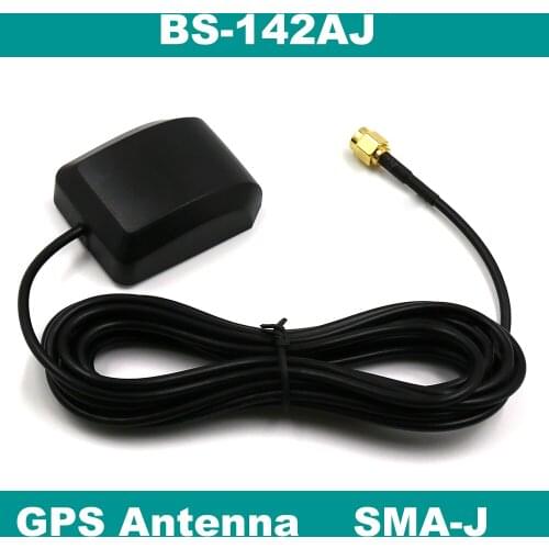BEITIAN Straight Car DVD navigation integrated machine high gain external 2.0m SMA car GPS active antenna BS-142AJ