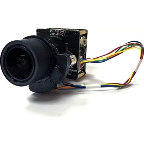 WDR Low Light Sony IMX123 CMOS CCTV Board Camera PCB 6-22mm motorized focus Lens Hi3516D 3MP IP Camera Module SIP-E123DML-0622