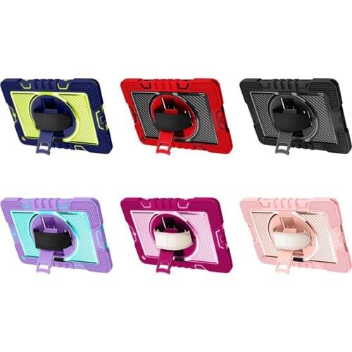 For Ipad 2019/2020 10.2 Inch Protective Cover With 360°Rotating Bracket Anti-Drop Protective Cover