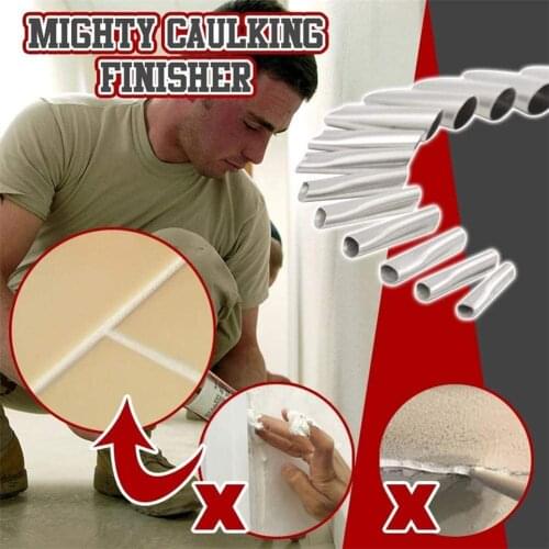 14pcs Mighty Caulking Finisher Caulk Finisher Sealant Glue Caulking Finishing Nozzle Repair Tool Kit for Bathroom Kitchen Window