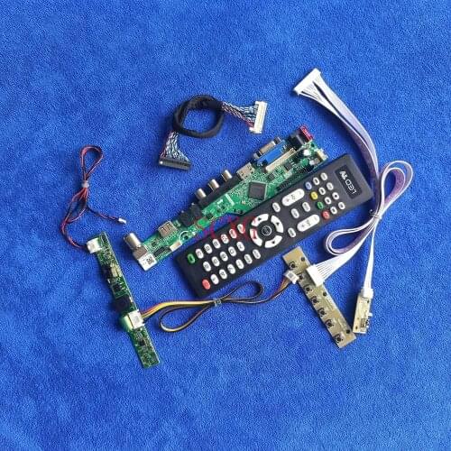 30Pin LVDS Screen drive controller board LCD/LED HDMI-compatible USB AV VGA For MT207FHM-N10/N20 Signal Analog 1920*1080 DIY Kit