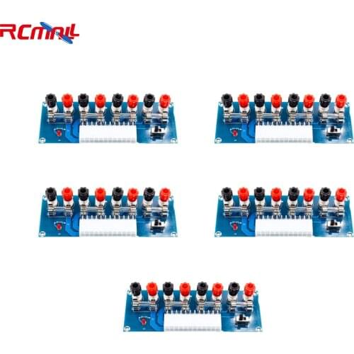 5PCS XH-M229 Desktop PC Power ATX Transfer Board Supply Power Module Precise 24Pin