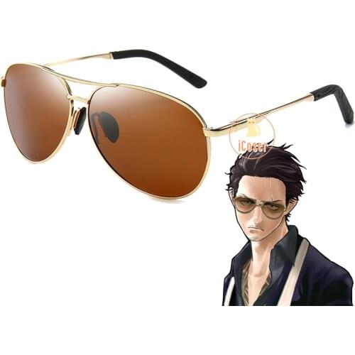 Anime Glasses The Way of the Househusband Tatsu Cosplay Sunglasses Gokushufudo Immortal Dragon Goggles Hunband Boyfriend Gift