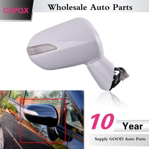 CAPQX 5Pin Outside mirror electric folding rearview mirror For FIT CITY GD1 GD3 GD8 2003 2004 2005 2006 2007 2008 76250-SAG-H02