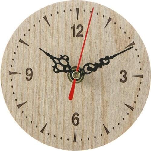 Wooden 3D Wall Clock Modern Design Nordic Childrens Room Decoration Kitchen Clock Art Hollow Wall Watch Home Decor 12 Inch