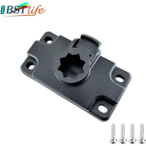 Inflatable Kayak Rod Holder Mount Base Boat Marine Sea Canoe Support Holder Pole Rack Fishing Tackle Rod Accessories With Screws